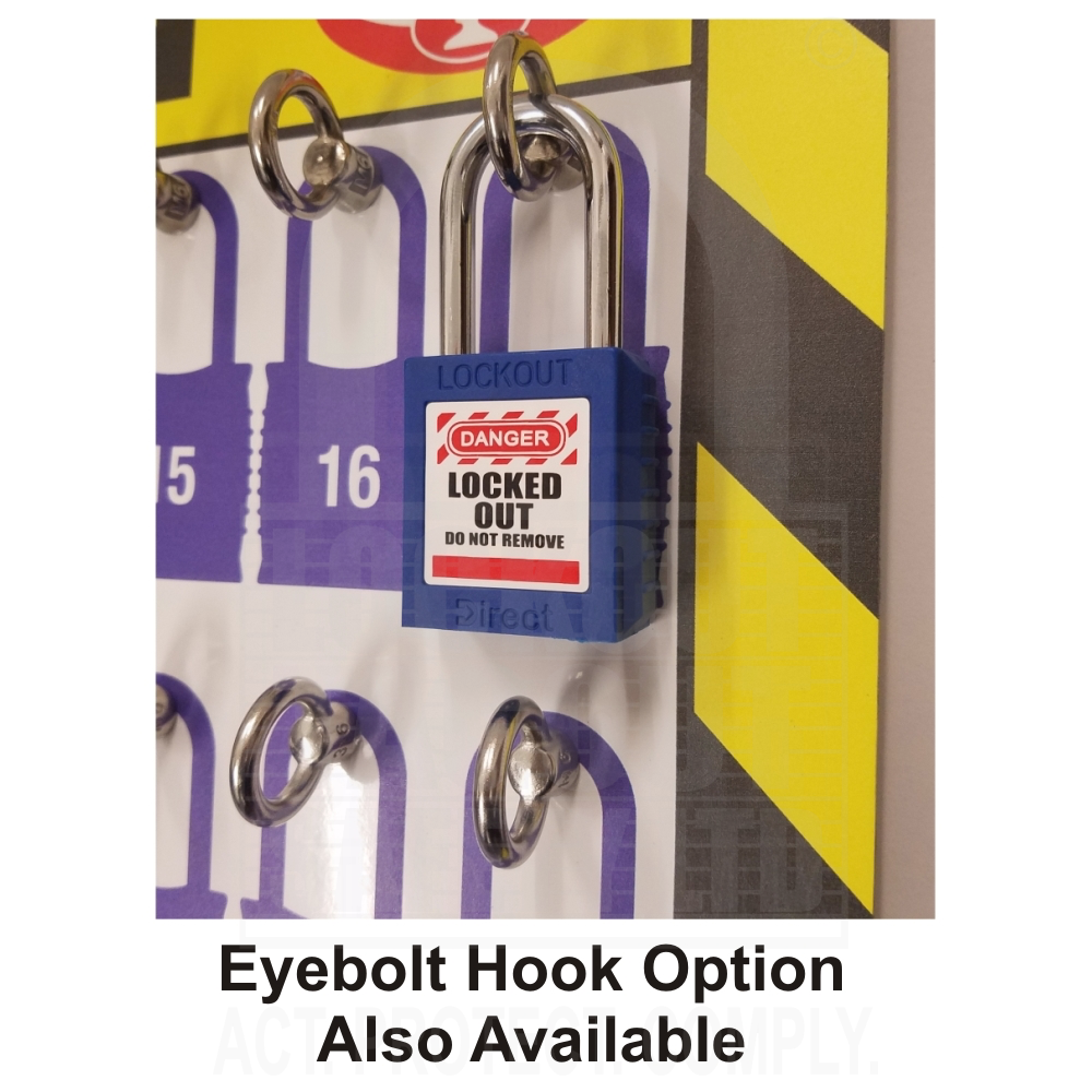 LSE305 50 Capacity Shadowed Lockout Station LSE305 50 Capacity Shadowed Lockout Station